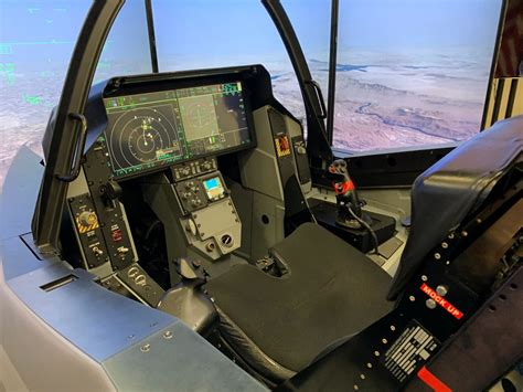fighter jet cockpit simulator